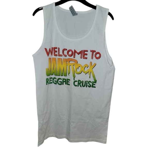 Welcome to Jamrock Reggae Cruise Tank Top - Picture 1 of 2